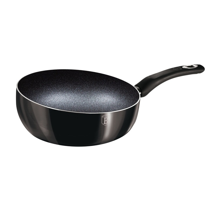 Tigaie flip, 26 cm, 2.8 L, Berlinger Haus LP-KL-133P, Black Vantage Collection