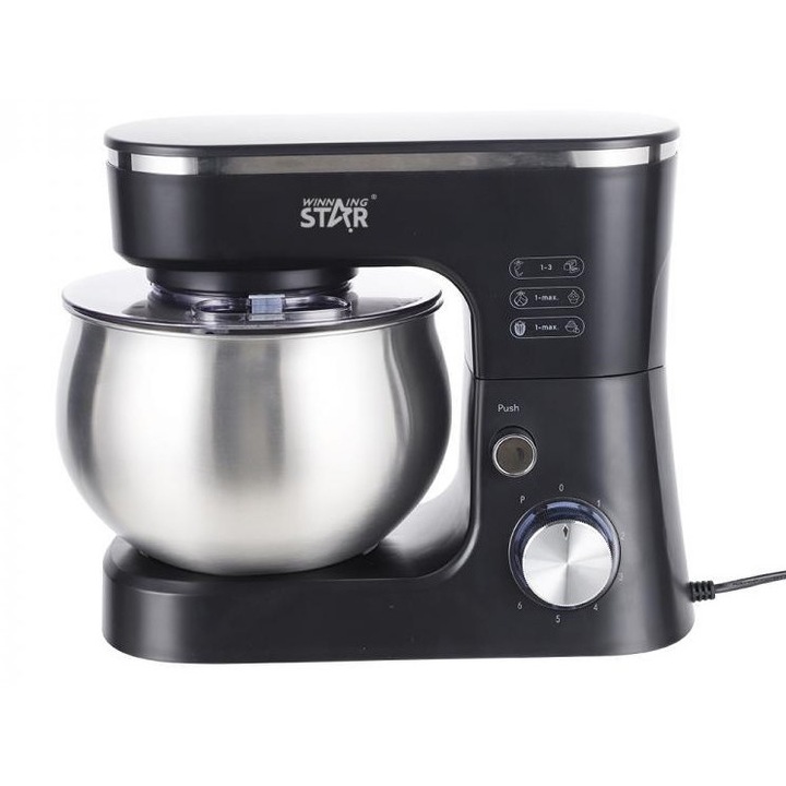 Konyhai robotgép - 1000W - 6L - fekete