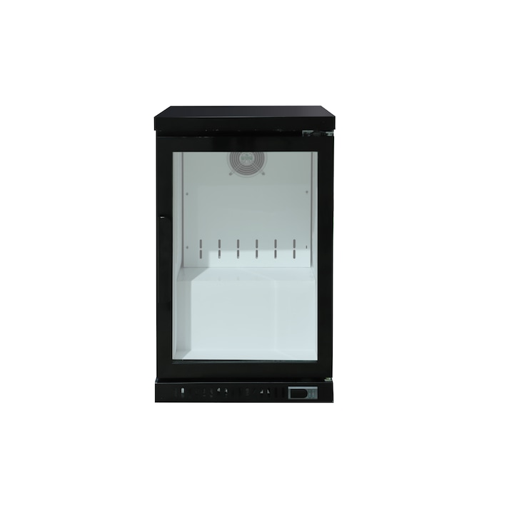 Хладилна витрина STARCREST SBBC-1DBK, 88 L, 0-10℃, Температурен дисплей, Дигитален контролен панел, LED осветление, H 86 см