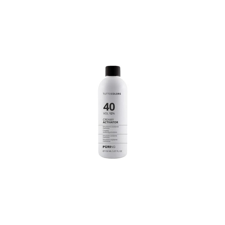 Crema Oxidanta natural, Puring Tutto Colors, 12% 40Vol, 150 ml