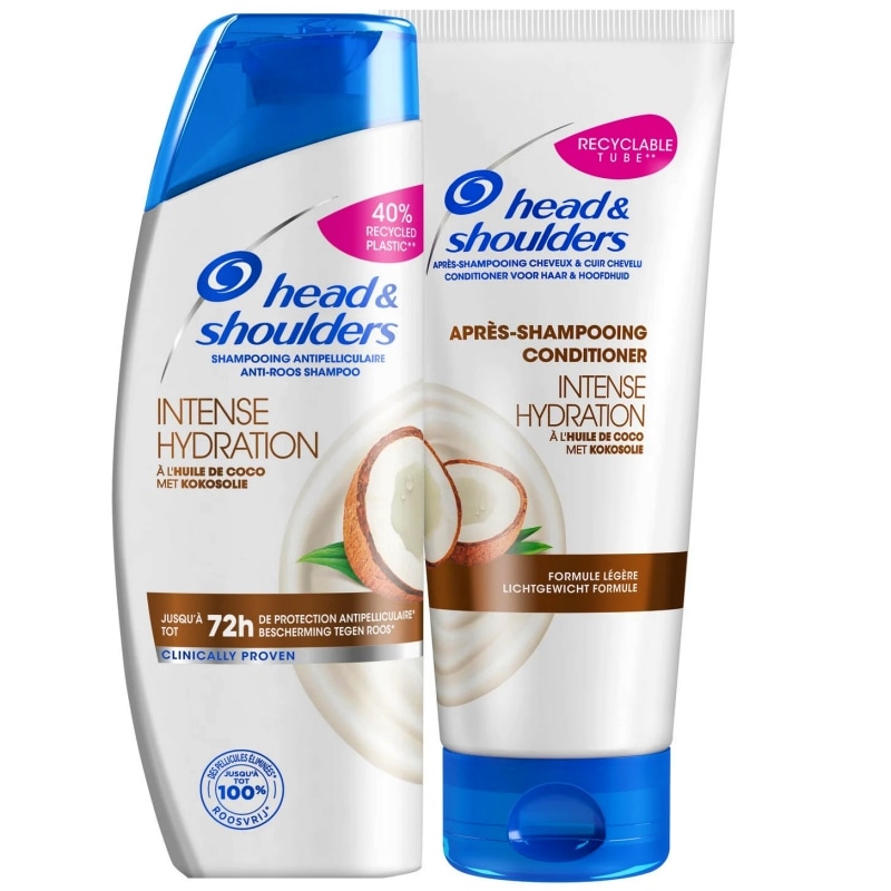 Pachet Head&Shoulders Intense Hydration Cocos: Sampon, 285 Ml + Balsam ...