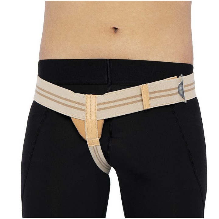 Lágyéksérv öv jobb oldalra, S méret, csípő kerülete 70-80 cm, unisex