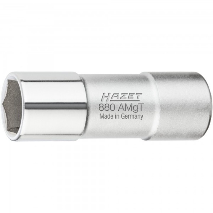 Cheie tubulara pentru bujii Hazet, antrenor patrat 10 mm 3/8 inch, deschidere cheie 16 mm 5/8 inch