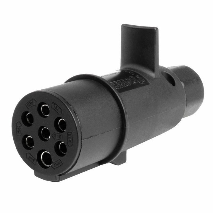 Fisa 7 pini 24V, plastic, tip N, nul gol, 03222 Amio