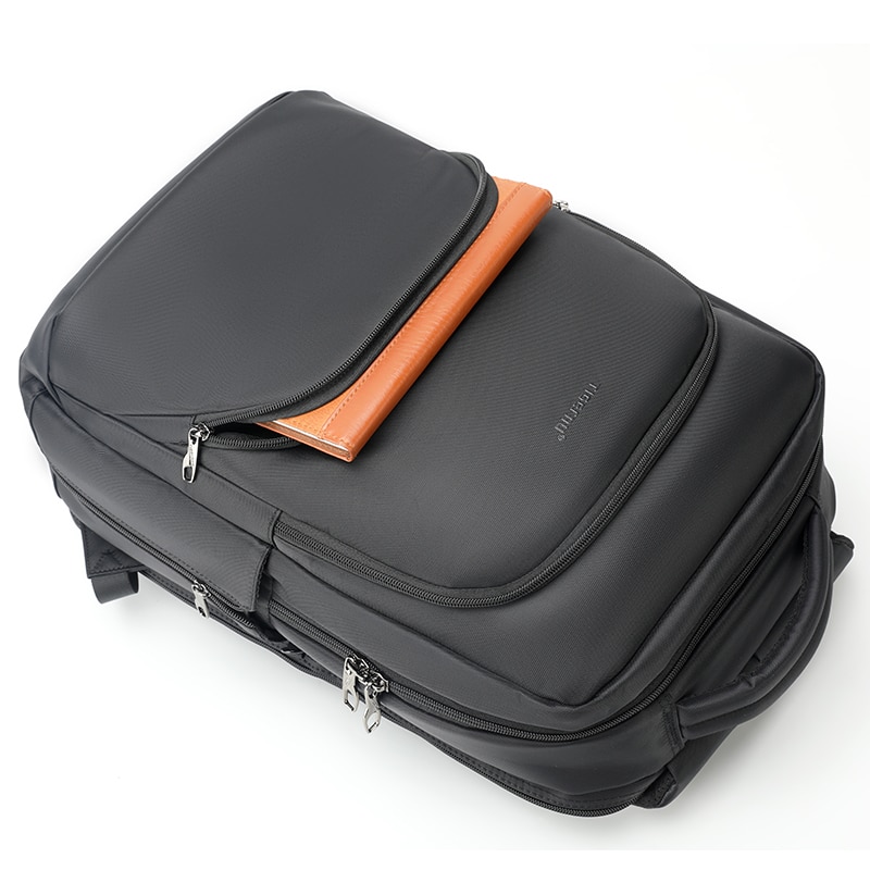 Rucsac laptop 17", smart business pentru calatorii, cu compartiment antisoc, Tigernu, 32x20x48 cm, Negru