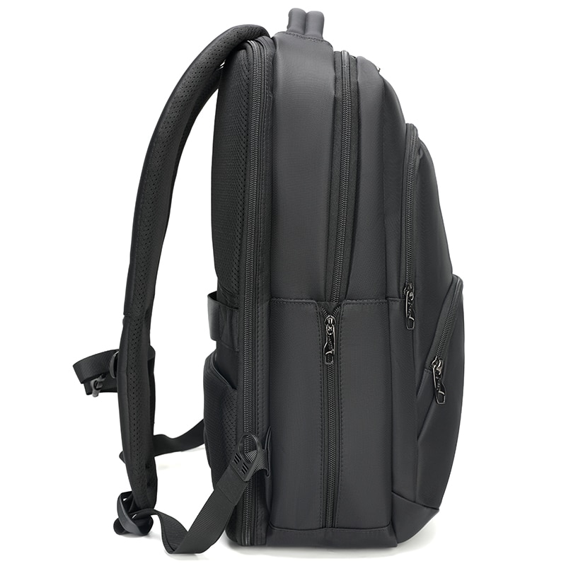 Rucsac laptop 17", smart business pentru calatorii, cu compartiment antisoc, Tigernu, 32x20x48 cm, Negru