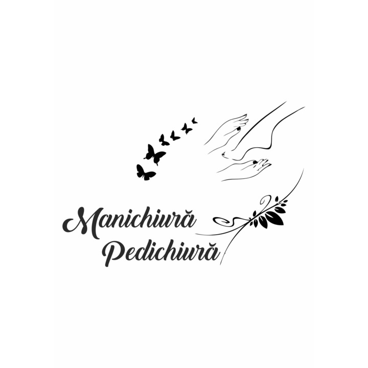 Sticker Manichiura Pedichiura, 50 x 35 cm