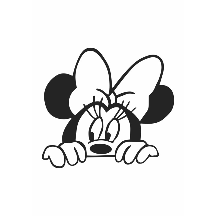 Sticker Minnie Mouse, 25 cm