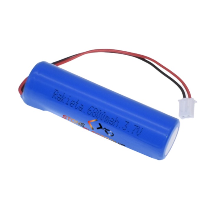 Acumulator 18650 3.7v 6800mAh cu conector, stone®, Tensiune incarcare 4.2-4.5v