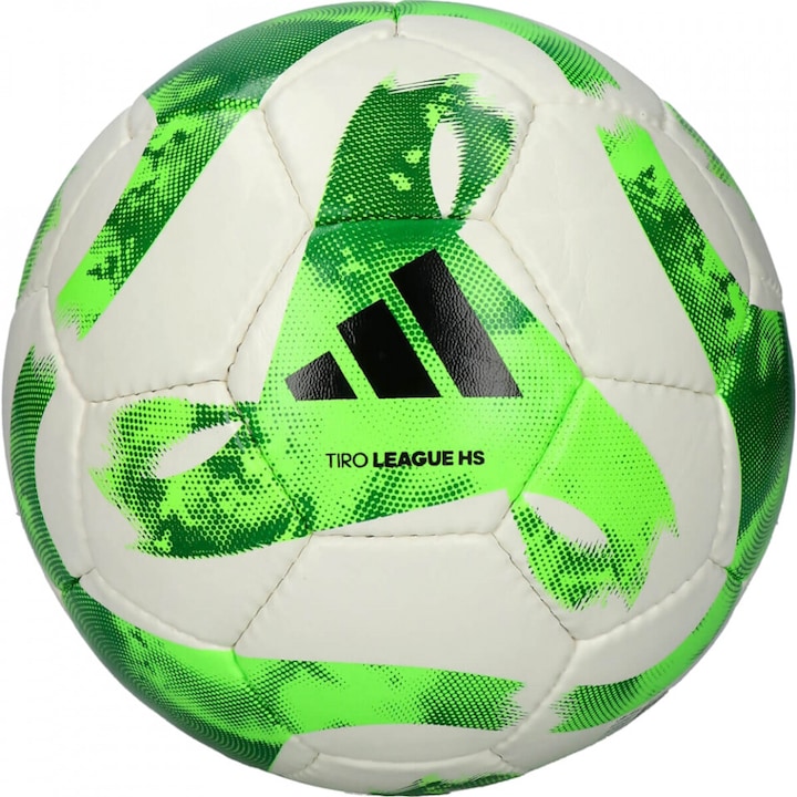 Minge fotbal Adidas Tiro Match, alb/verde, marimea 5