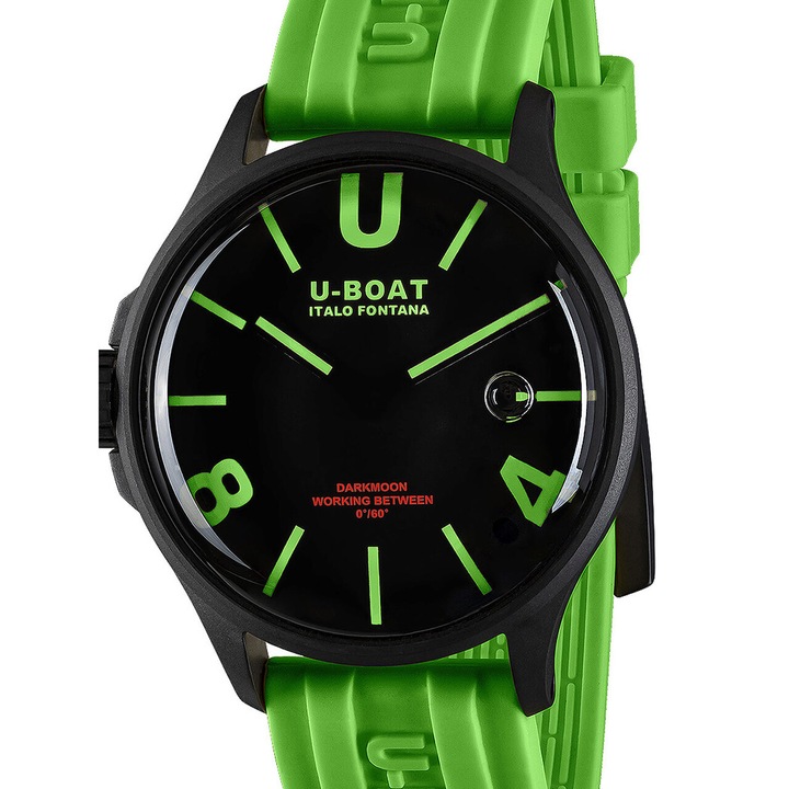 Мъжки часовник U-Boat 9534, Кварцов, 44 mm, 5ATM