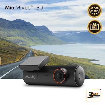 Camera auto DVR MIO MiVue J30, 2.5K, G-Senzor - eMAG.ro