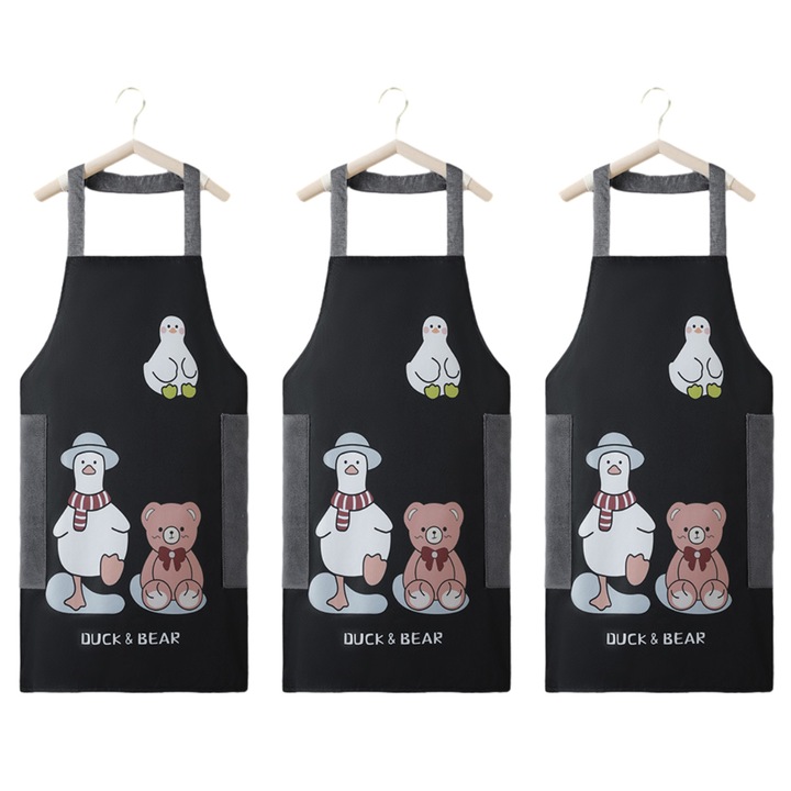 Set 3 sorturi impermeabile, 75x80cm, Multicolor