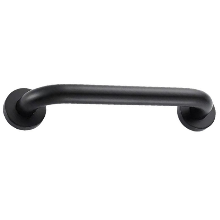 Maner cada, Sundiguer, Antiderapant, 25X300mm, Negativ fix, Maner cald, Otel inoxidabil, Negru