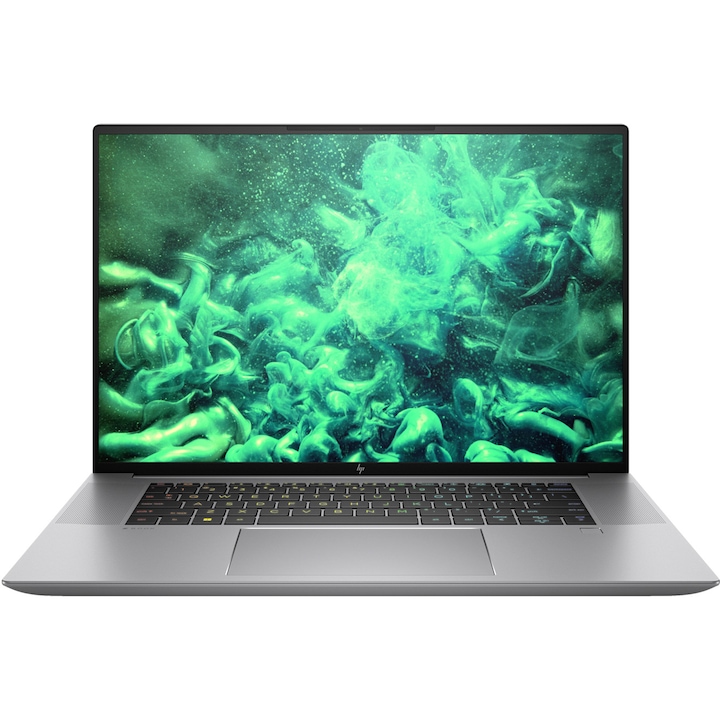 Лаптоп HP ZBook Studio 16 G10, 62V78EA, 16", Intel Core i7-13700H (14-ядрен), NVIDIA GeForce RTX 4070 (8GB GDDR6), 32GB 5600MHz (2x16GB) DDR5, Сребрист