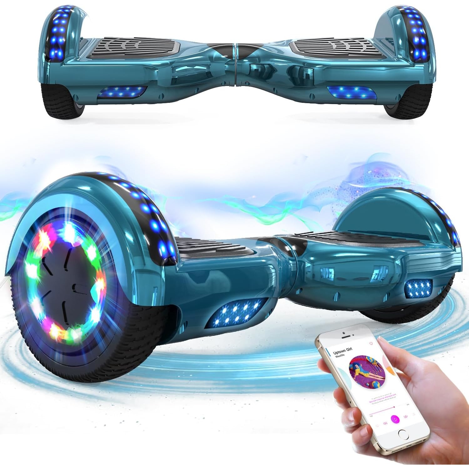 Hoverboard RCB, Bluetooth, IP54, Albastru