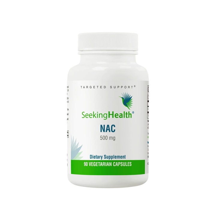 NAC, N-Acetil-L-Cisteina, Seeking Health, 90 capsule vegetariene