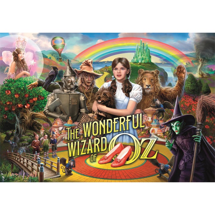 Clementoni - Puzzle The Wonderful Wizard of Oz - 1 000 лв