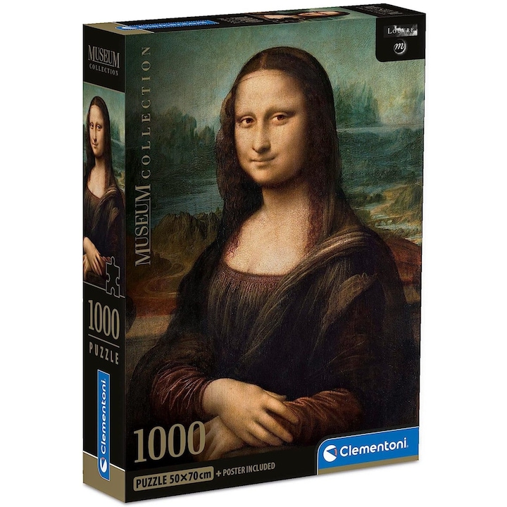 Пъзел Clementoni от 1000 части - Джоконда