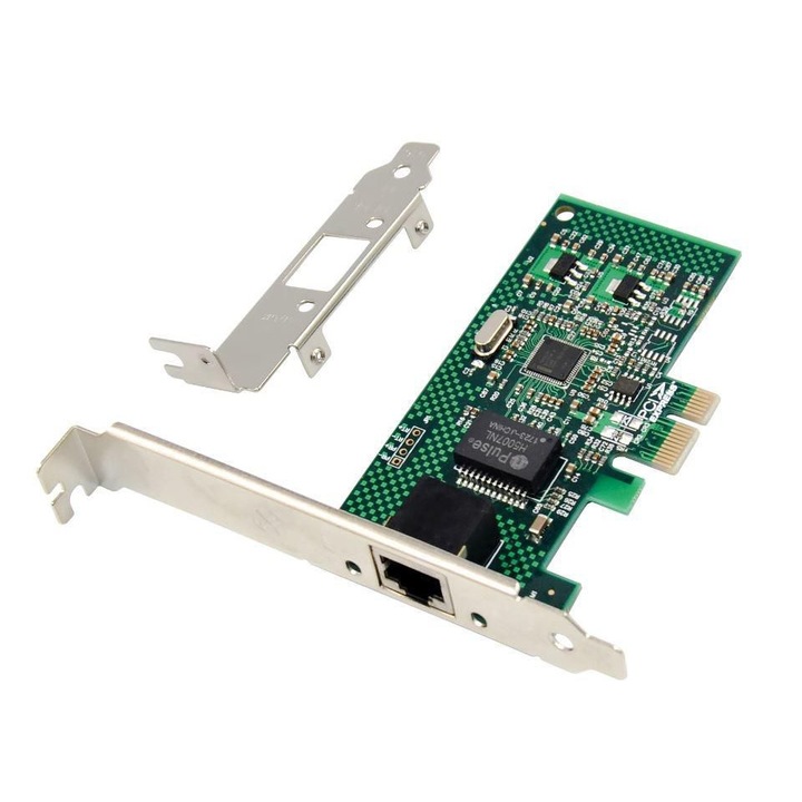 Placa de retea, MicroConnect, 1 port RJ45, PCIe, Multicolor