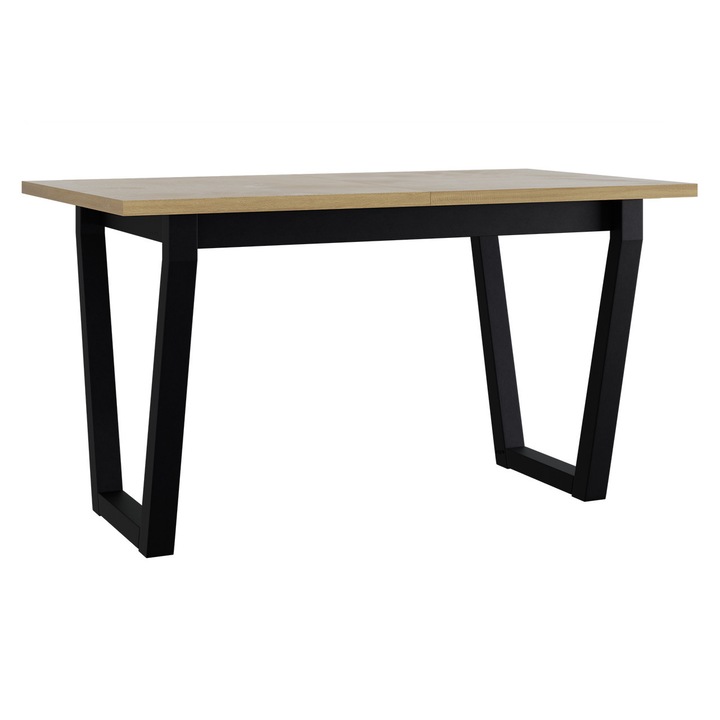 Masa extensibila Elarno 2, MIRJAN 24, sonoma / negru