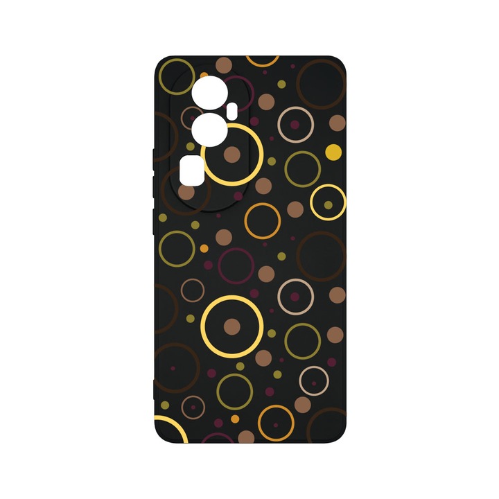 Силиконов калъф BestCase за OPPO Reno10 Pro Plus, Circle, SLIM 1.2MM, Microfiber interior, Premium Soft Liquid Silicon, PB 147