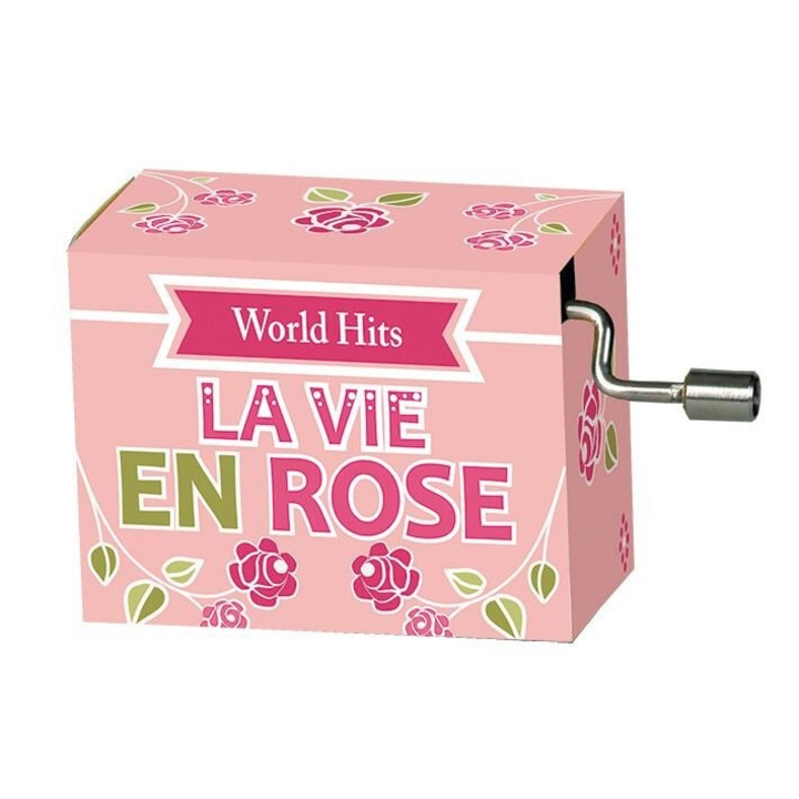 Музикална кутия FRIDOLIN, "La vie en rose", Louiguy/ Edith Piaf