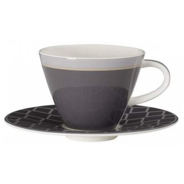 Ceasca cappuccino cu farfurie Caffe Club Uni Steam- 176164