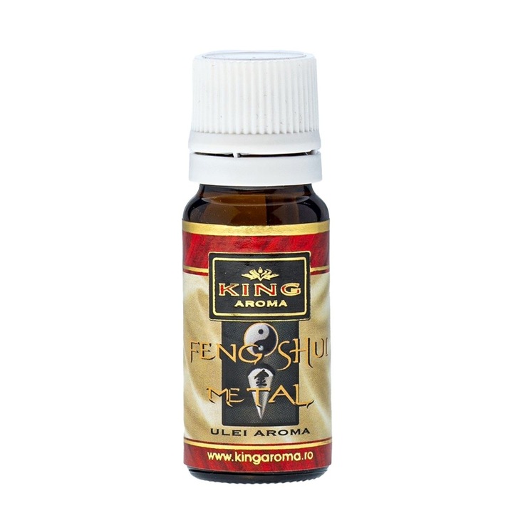 Ulei parfumat aromaterapie KING Aroma FENG SHUI METAL, 10 ml