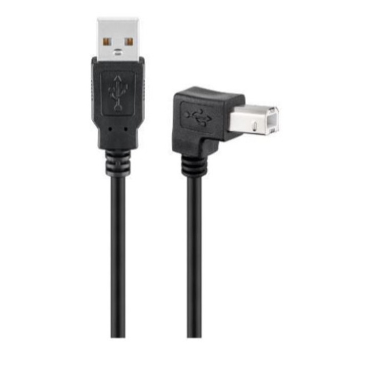 MicroConnect, USB2.0 AB, 2mm, USBAB2ANGLED