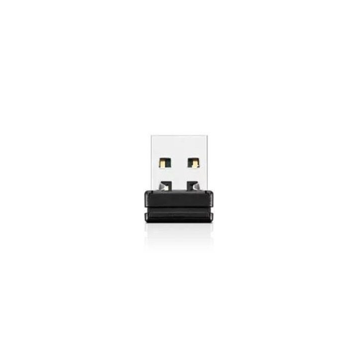 Vezeték nélküli adapter PC-hez, Lenovo, 2,4G, 5 W, műanyag/fém, 23x18x13 mm, fekete