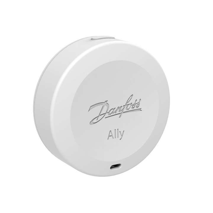 Hőmérséklet/páratartalom érzékelő, Danfoss, fehér