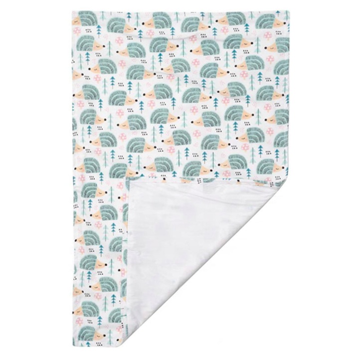 Aleza impermeabila si refolosibila din bumbac 50 x 60 cm Sensillo 522613-4, Multicolor 50 x 60 cm