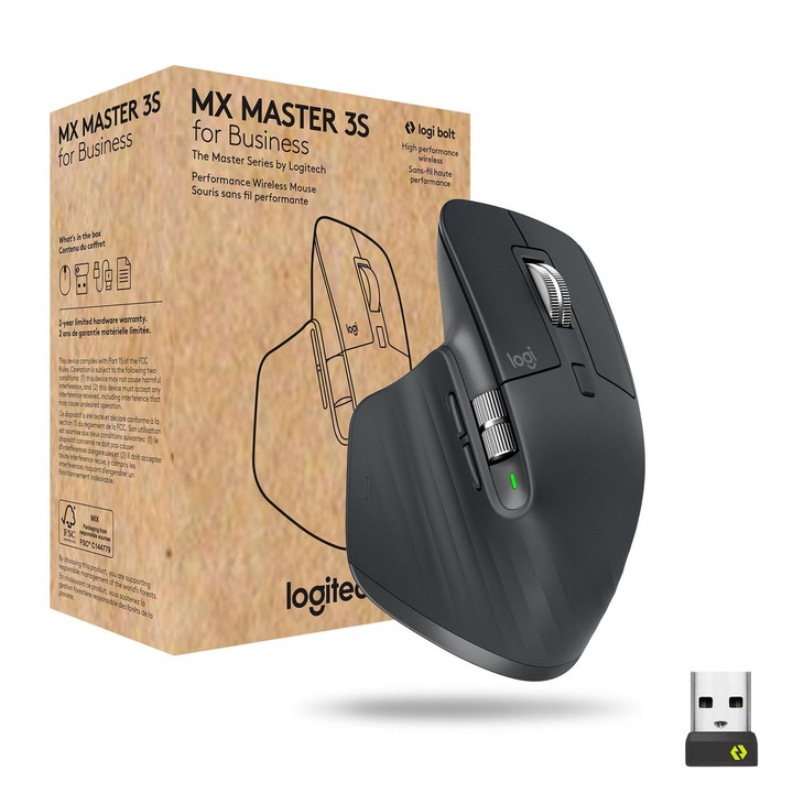 Мишка Logitech MX Master, черна