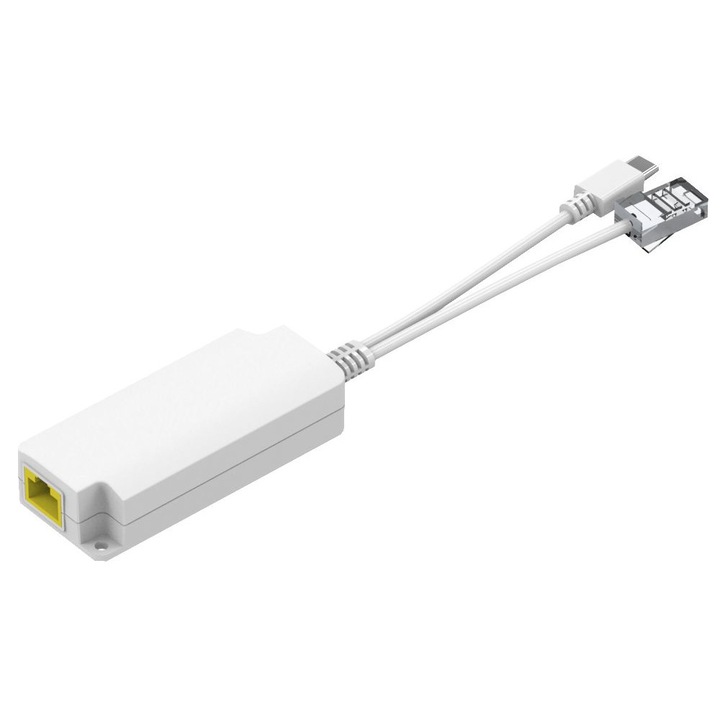 Elosztó, MicroConnect, 10/100Mbps, fehér