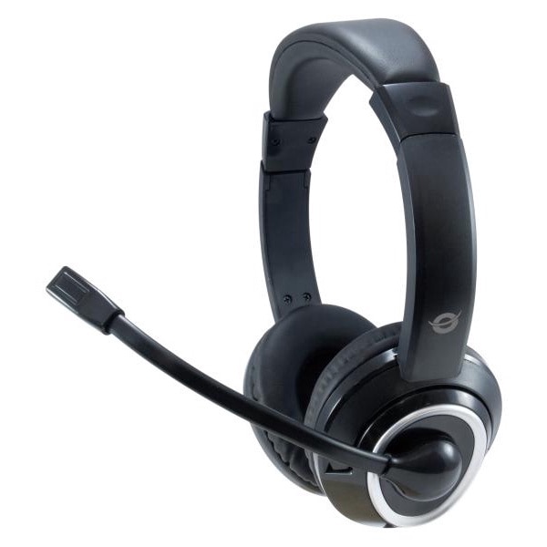 Casti USB, Conceptronic, Over the ear, Negru