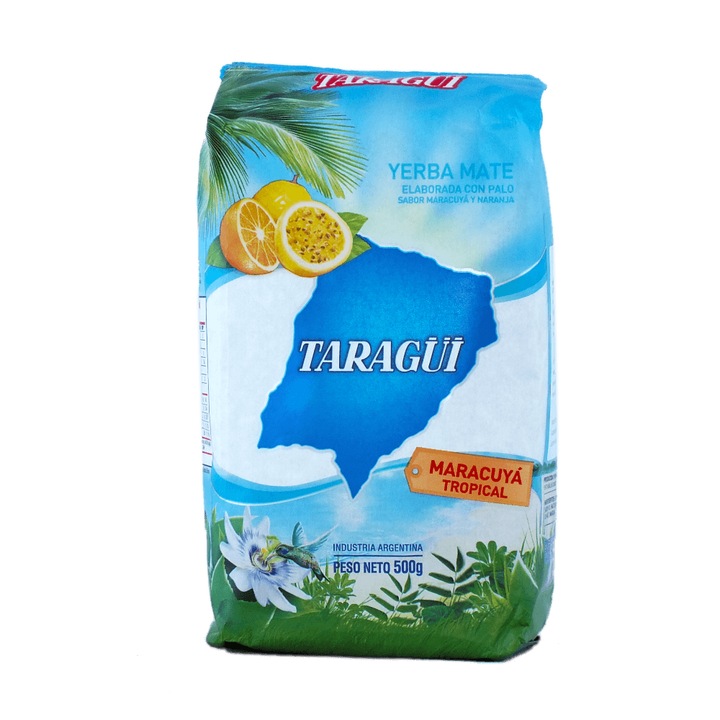 Yerba Mate Tea, Taragüi Maracuya Tropical, 0.5kg