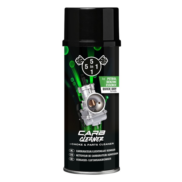 Solutie curatare carburator, 5in1, 400 ml