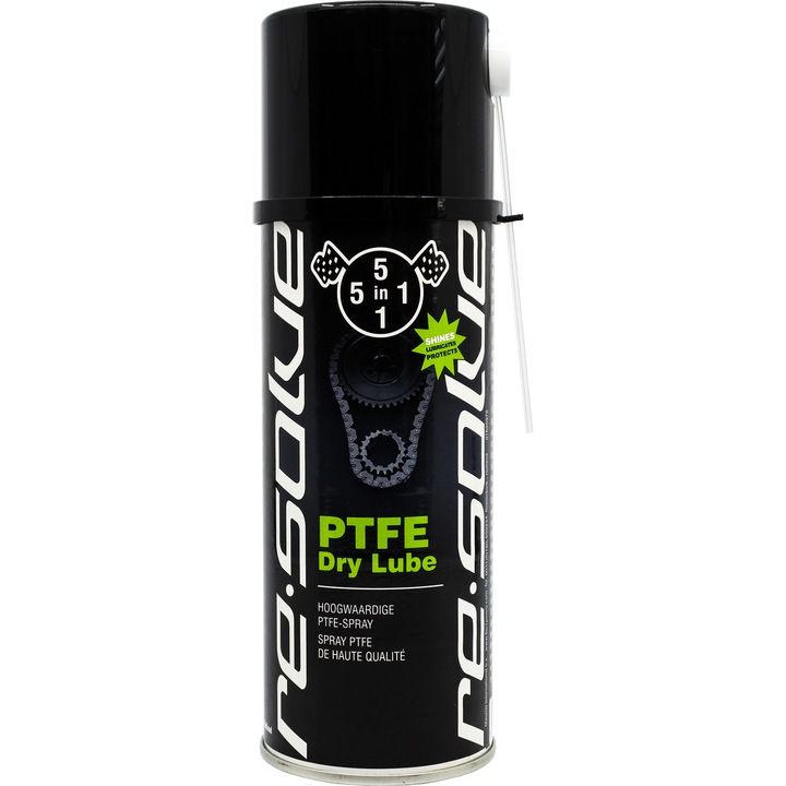 Препарат PTFE Dry Lube, Мултифункционален, 5 в 1, 400 ml