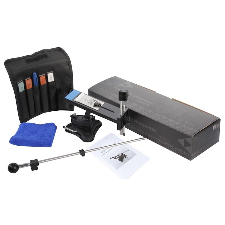 Késélező rendszer Depox, Best Chef, tapadásmentes, fekete