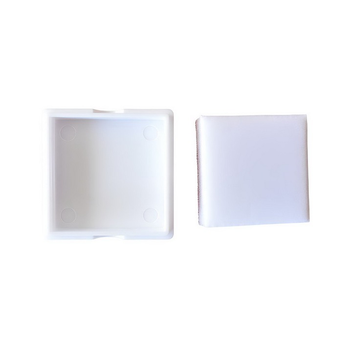 Cutie plastic pentru pastrare pietre pretioase si bijuterii 5 x 5 cm