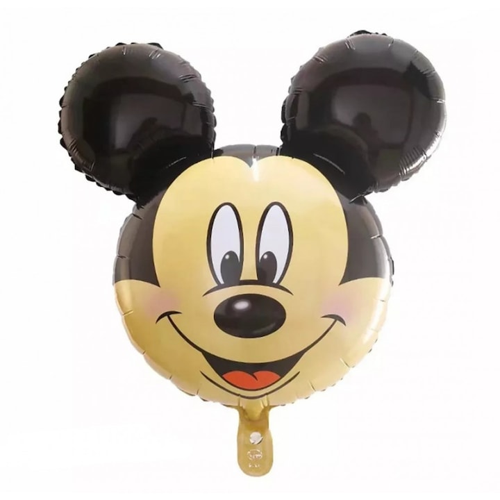 Комплект парти балони Mickey от 39 части, номер "9", цвят синьо-сребрист