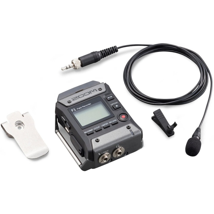 Recorder portabil, Zoom, 32 GB, Autonomie 10 ore, LCD, Multicolor