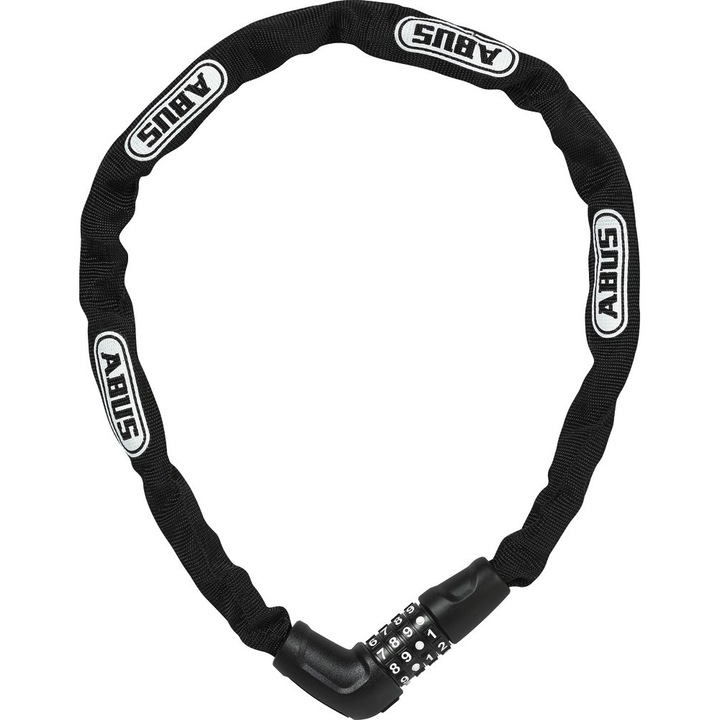 Antifurt pentru bicicleta, Abus, Otel, Negru