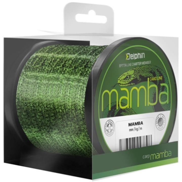 Mamba Carp Camo 0,30 мм 15,5 фунта 600 м
