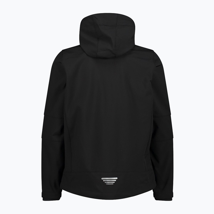 Мъжко softshell яке CMP, Черен, Полиестер