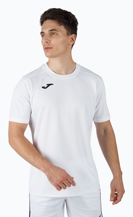 Sport póló, Joma Strong, poliészter, fehér, 2XL/3XL