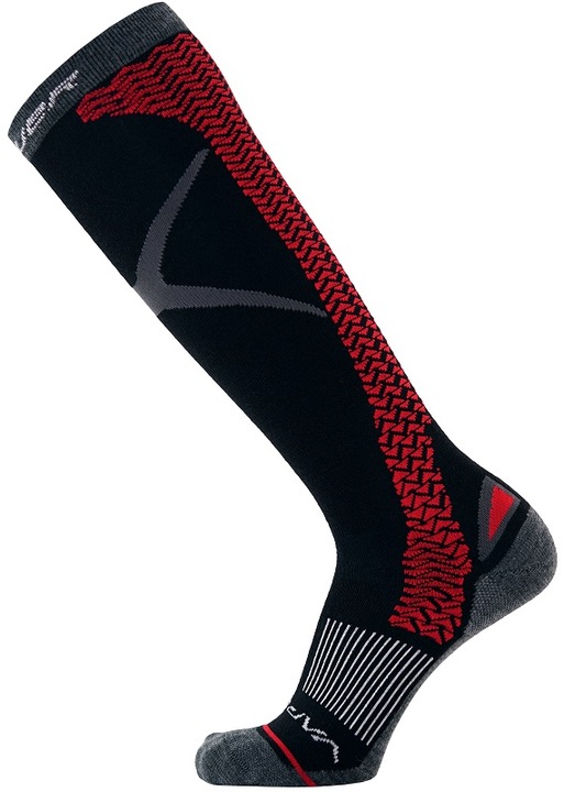 Високи чорапи Bauer Red/Black S INTL