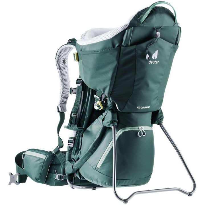 Sistem cu spatar pentru copii, Deuter, Verde, 22 Kg