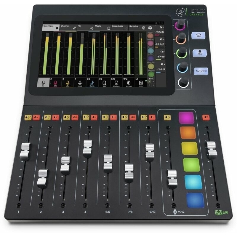 Mixer digital pentru podcasting si streaming, Mackie DLZ Creator